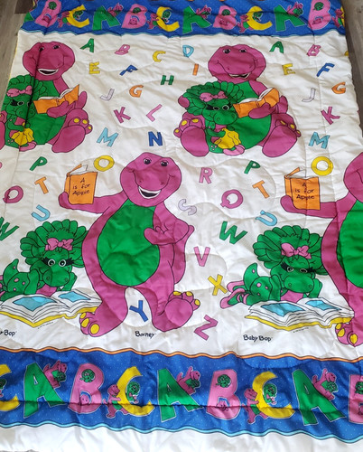 Vtg 1993 barney baby - 1993, bop